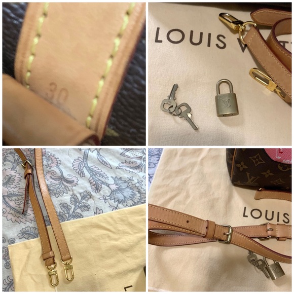 😍LIMITED EDITION LOUIS VUITTON Monogram Canvas World Tour Speedy Bandouliere 30 - Picture 15 of 15